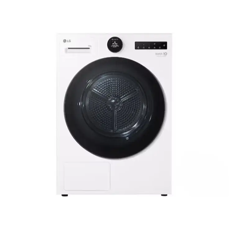 10kg Dual Inverter Heat Pump™ Dryer with LCD Screen and Auto Cleaning condenser White