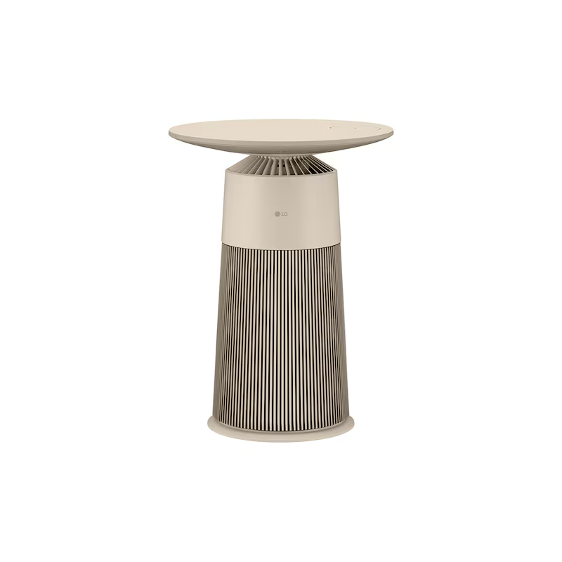 LG PuriCare™ AeroFurniture Air Purifier (Clay Brown) with Wireless Charging