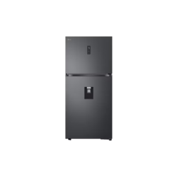 603L Top Freezer Fridge in Essence Matt Black with Water Dispenser & Auto Ice maker