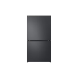 665L French Door Fridge in Matte Black Finish