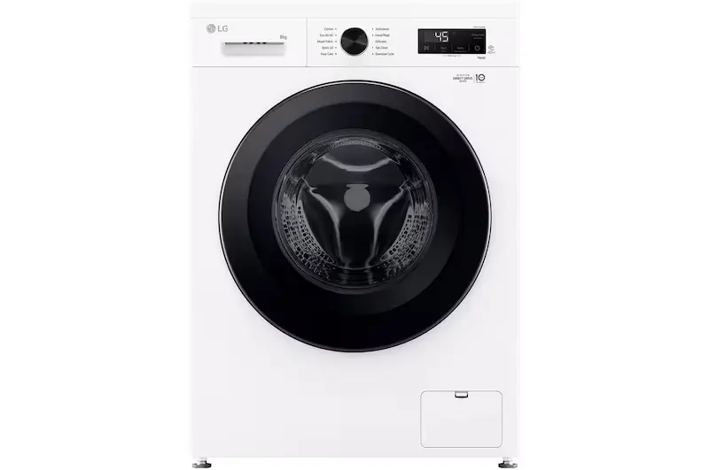 9kg Front Load Washer with with 6 motion Inverter Direct Drive
